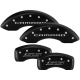 MGP® - Matte Black Caliper Covers with Engravings