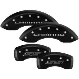 MGP® - Matte Black Caliper Covers with Engravings